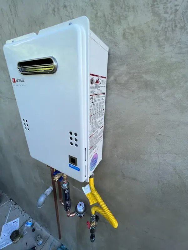 Tankless water heater installation for Granville homes